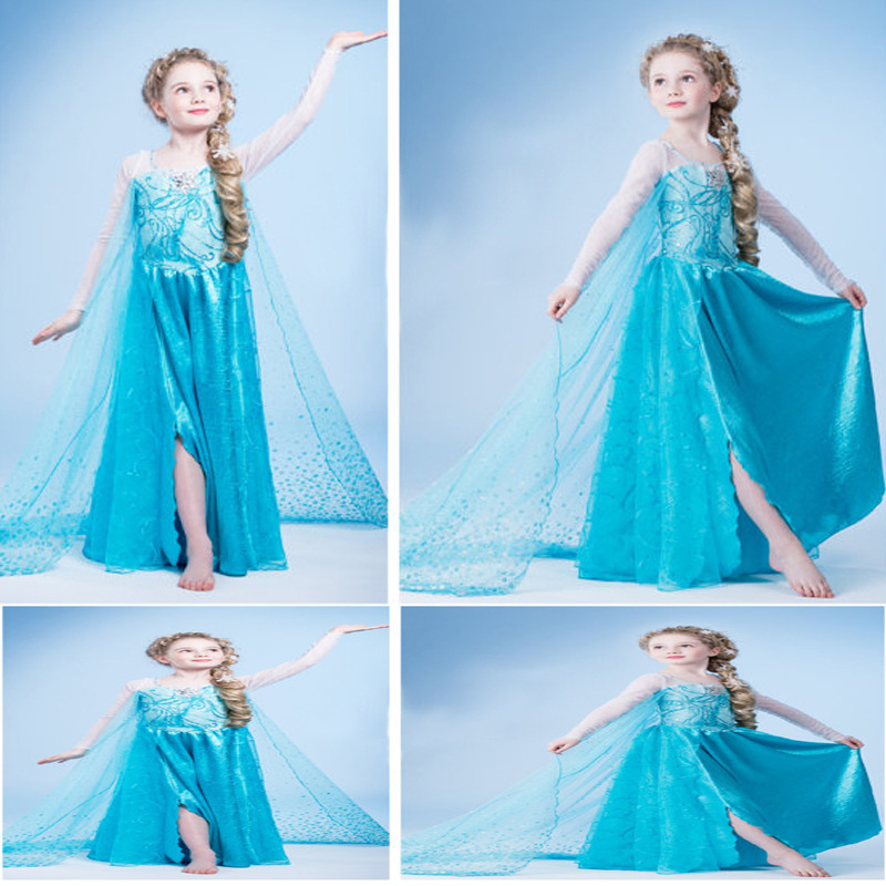F68009 Frozen dress princess dress